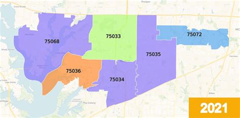 75072 Zip Code Map