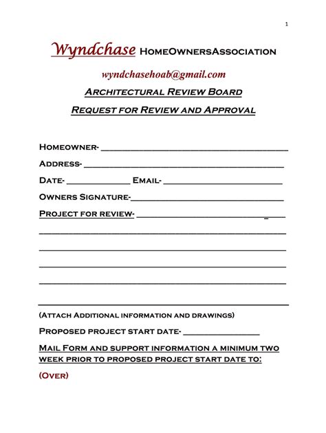 ARB Approval