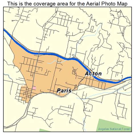 Acton Zip Code Map