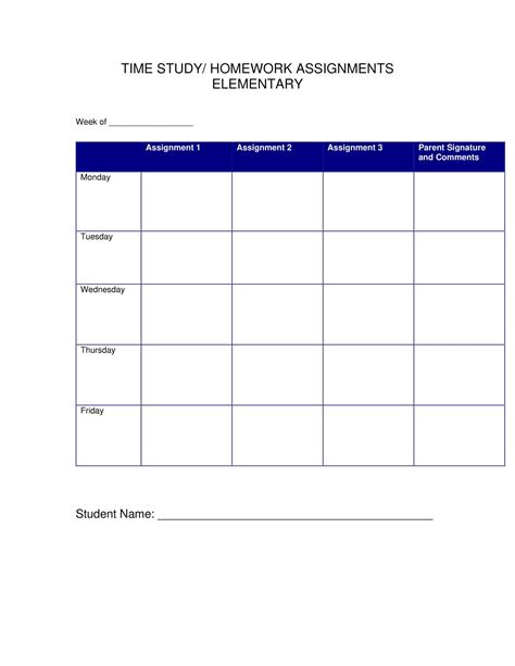 Advanced Time Study Template