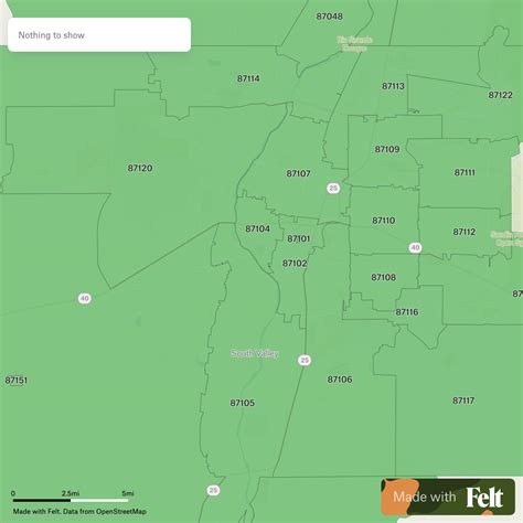 Albuquerque Zip Code Map