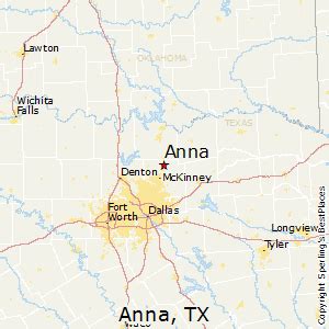 Anna Texas Map