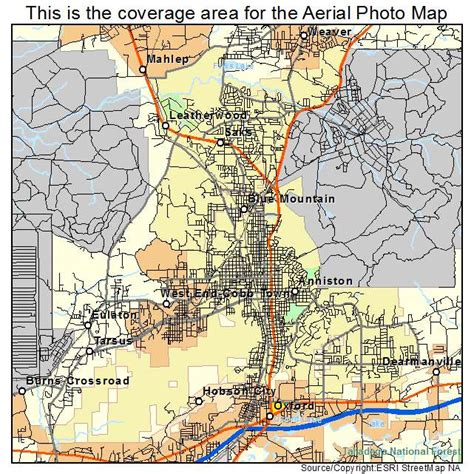 Anniston Alabama 36201 Map