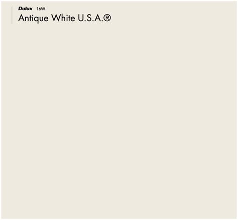 Antique White Paint Color