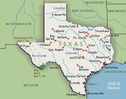Arlington Texas Map