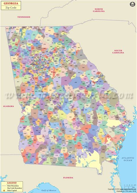 Augusta Georgia Zip Codes List