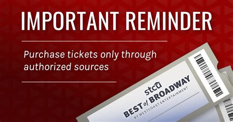Authorized Ticket Sellers
