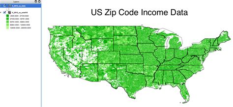 Average Income By Zip Code National Perspective