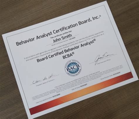 BCBA Certification
