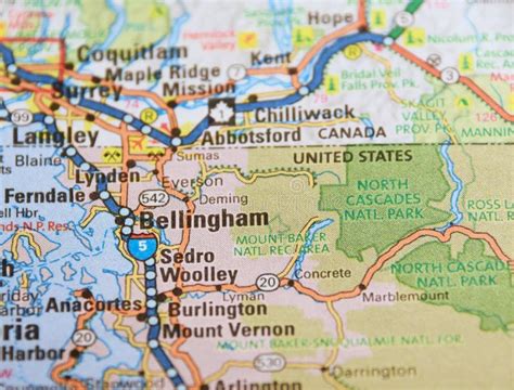 Bellingham Washington Map