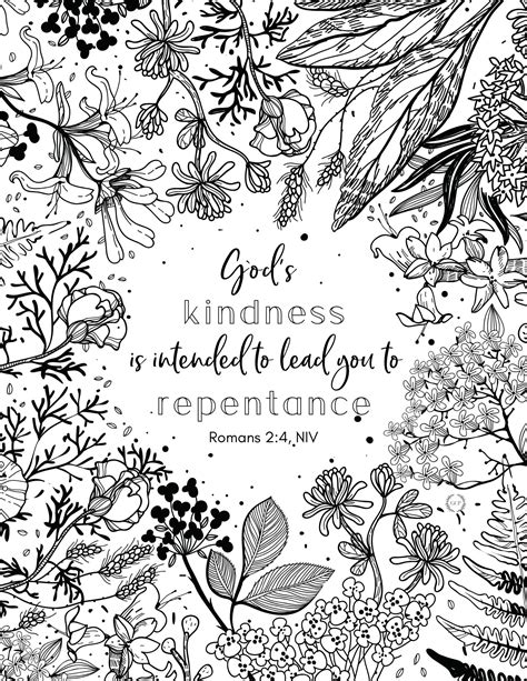 Bible Verse Coloring Pages For Kids And Adults