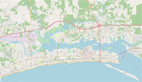 Biloxi MS 39531 Map