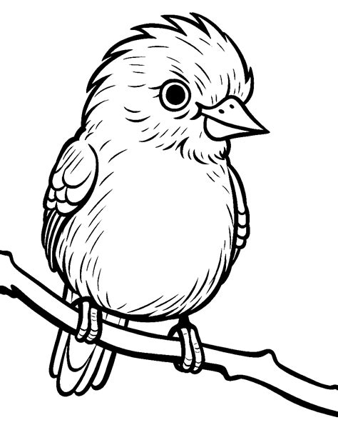 Birds Coloring Pages For Kids