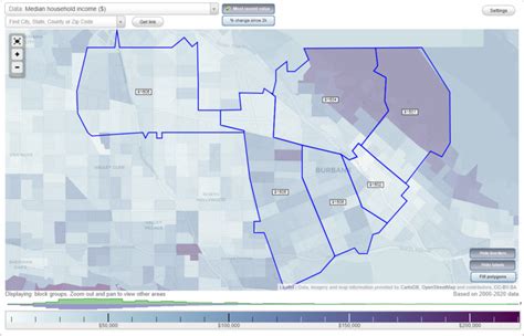 Burbank Zip Code Demographics