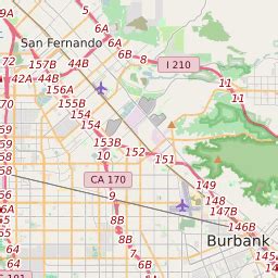 Burbank Zip Code Map