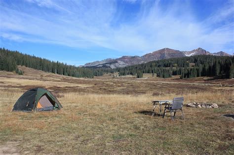 Camping Kebler Pass Colorado