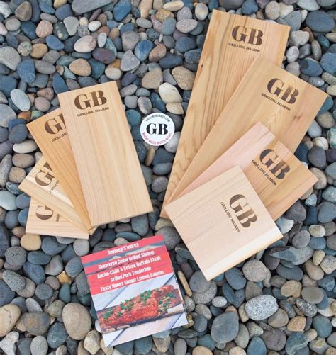 Cedar Plank Grilling Boards