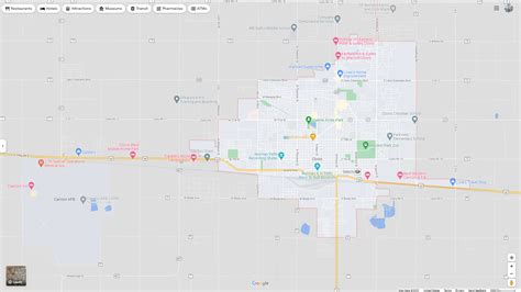 Clovis NM Map