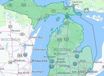 Coldwater Michigan Zip Code Map