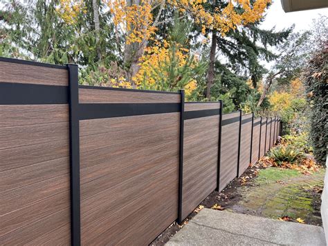 Composite Fence Installation
