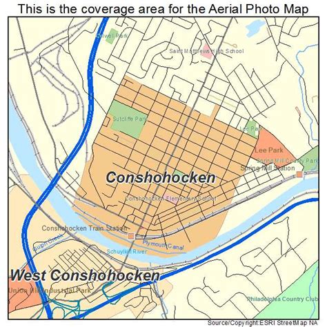 Conshohocken Location Map