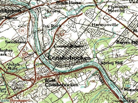 Conshohocken Zip Code Map