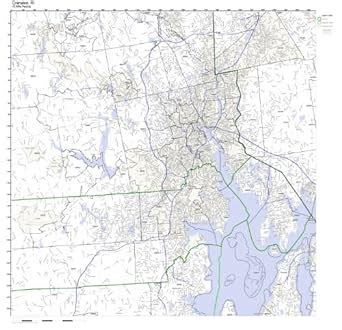 Cranston RI Zip Code Map
