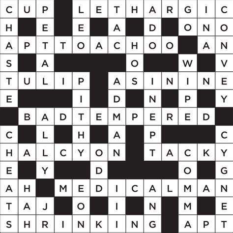 Crossword Solved