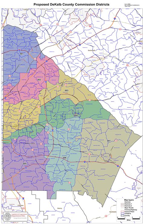DeKalb Zip Codes Map
