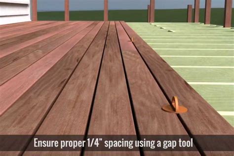 Deck Board Spacing and Safety