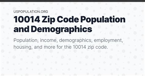 Demographics 10014