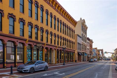 Downtown Muncie Indiana