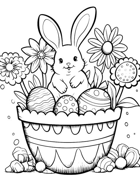 Easter Coloring Pages For Kids