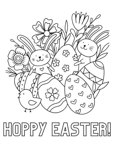 Easter Coloring Pages Resources