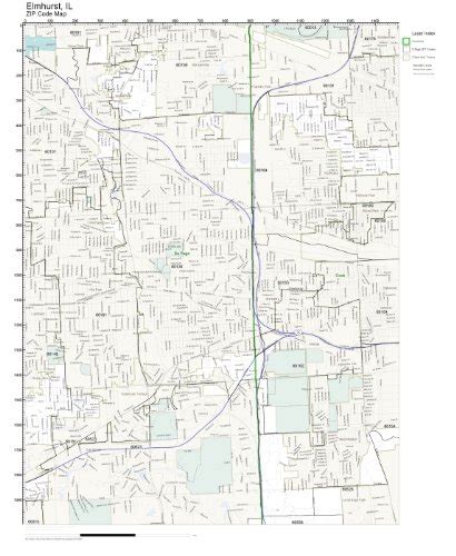 Elmhurst Zip Code Map