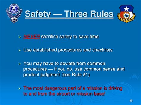 FAA Safety Guidelines