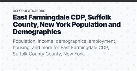 Farmingdale New York Demographics and Statistics