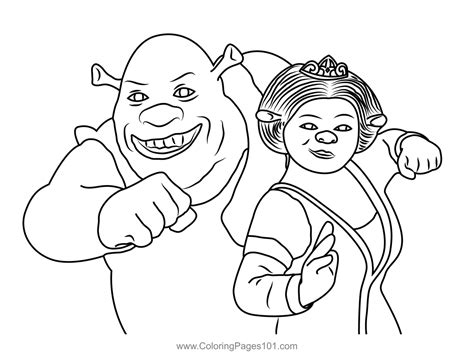 Fiona Fruit Coloring Page