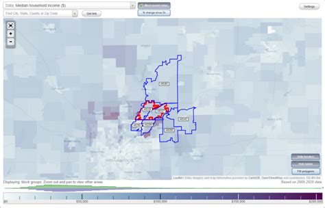 Fishers Indiana Zip Codes Map