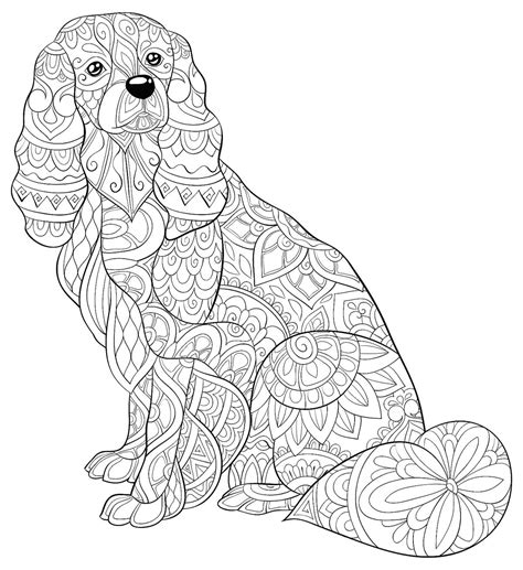 Fun Dog-Themed Coloring Pages