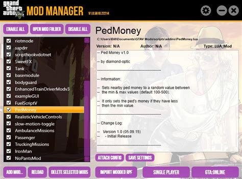 GTA 5 Mod Management