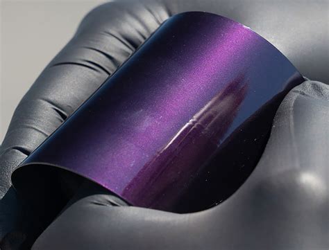 Glossy Purple Car Wrap