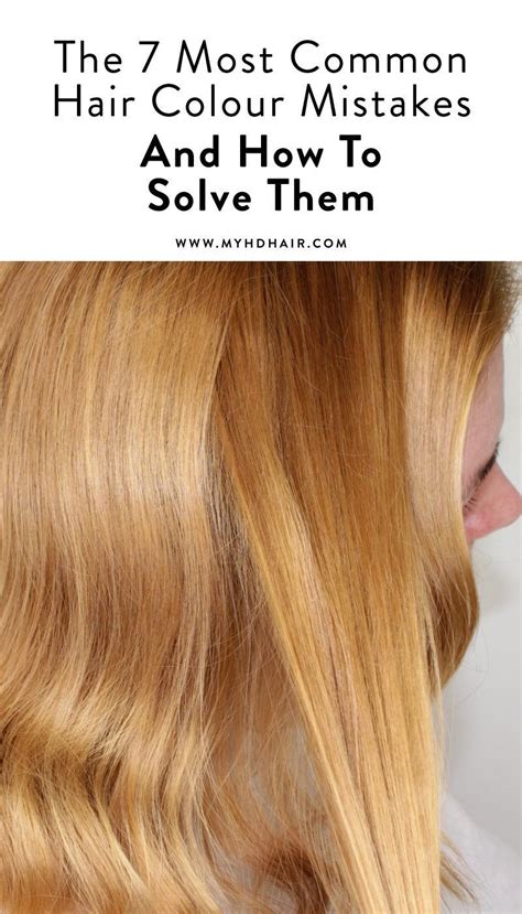 Golden Blonde Hair Mistakes