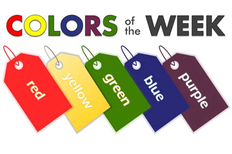 Goodwill Color Of The Week Common Colors