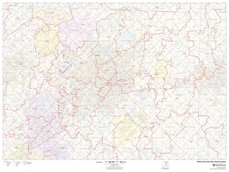 Guilford Zip Code Map
