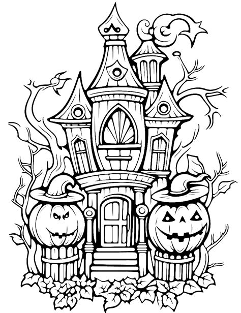 Halloween Coloring Sheets