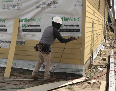Hardie Board Siding Installation