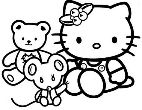 Hello Kitty Coloring Pages for Different Ages