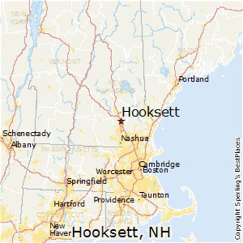 Hooksett NH Map