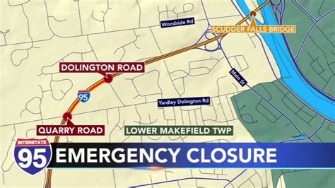 I-95 Traffic Alerts and Road Closures